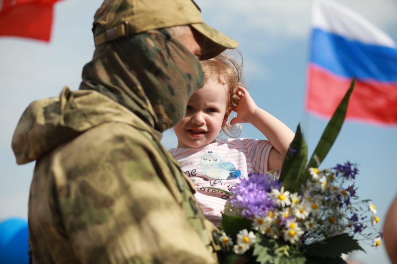 Социальная поддержка семей участников СВО.