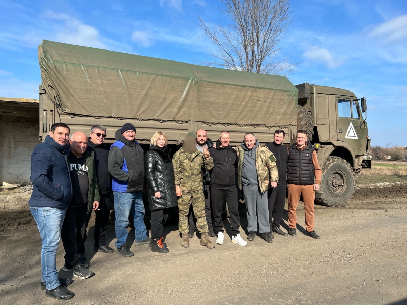 День защитника Отечества провели в зоне СВО.